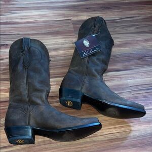 Ed Brand Men's Western Brown Boots